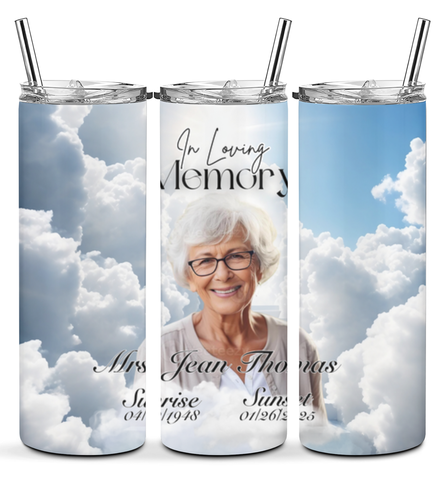 Personalized Memorial Tumbler