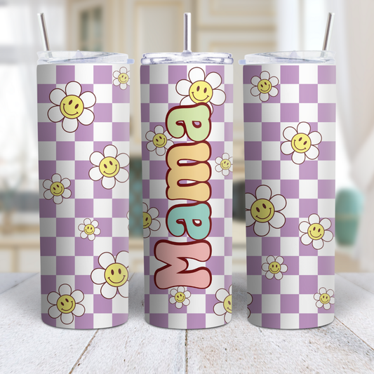 Retro Mama 20oz Stainless Steel Tumbler – Mother’s Day Edition ✨🌼