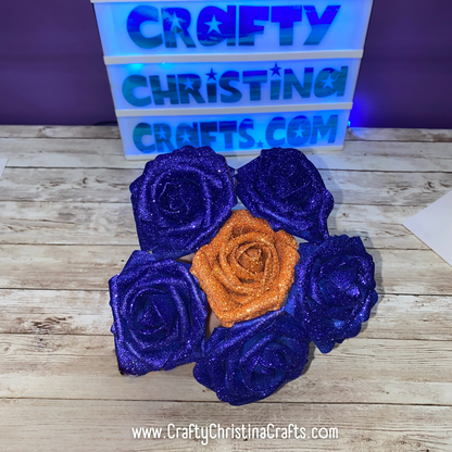 Graduation Glitter Rose Boquet