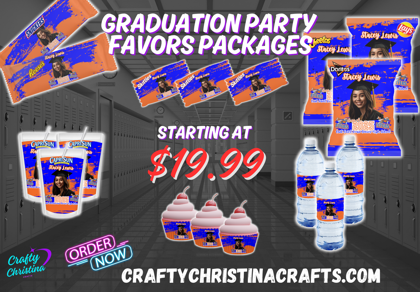 Custom Graduation Party Favors