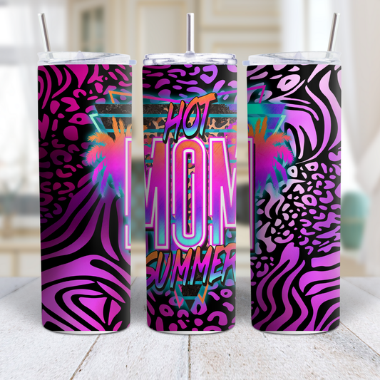 Hot Mom Summer Tumbler – Sippin' in Style ☀️🔥