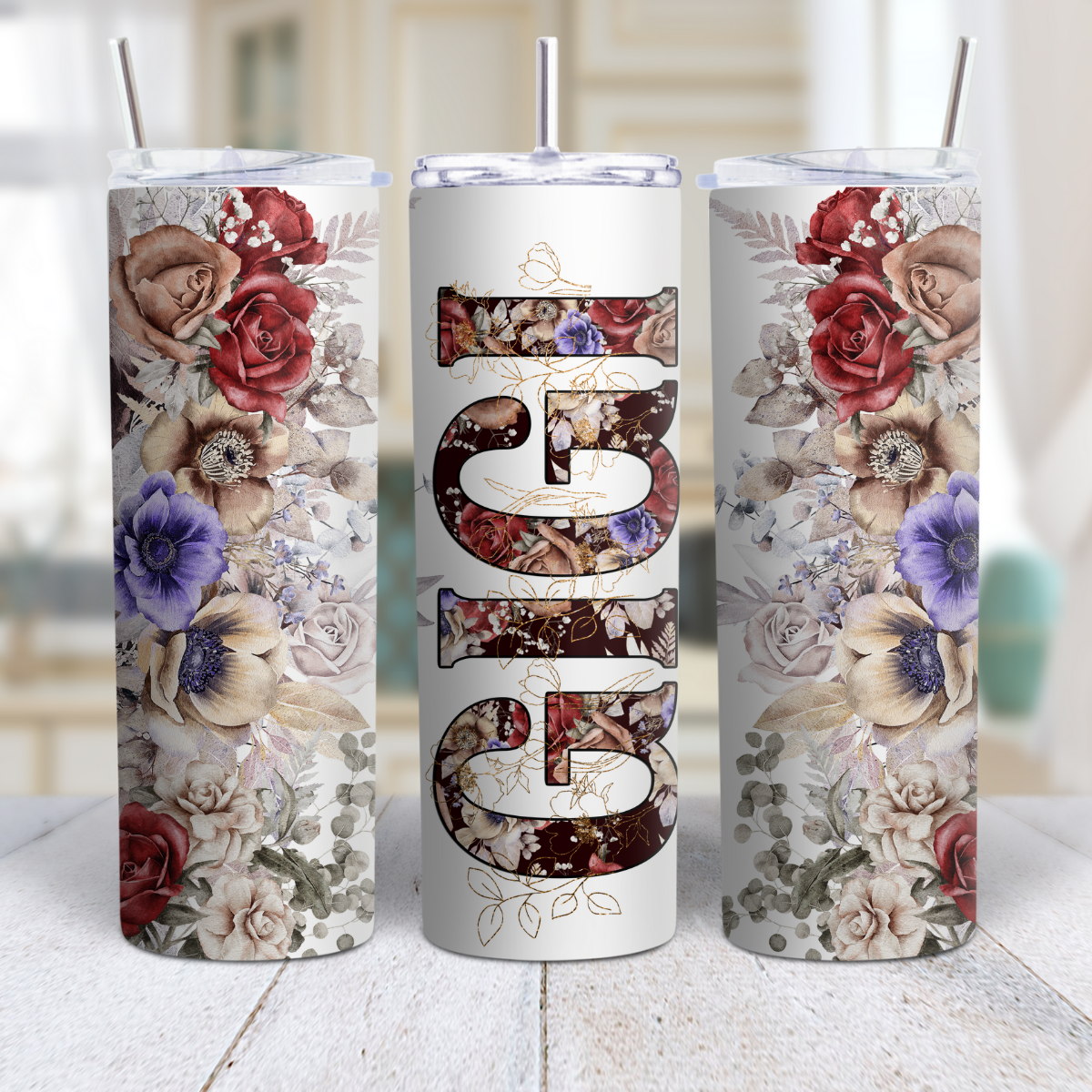 Personalized Mother’s Day & Grandma (GiGi, MeMe, MiMi, Nanny, Granny) 20oz Stainless Steel Tumbler 💖✨