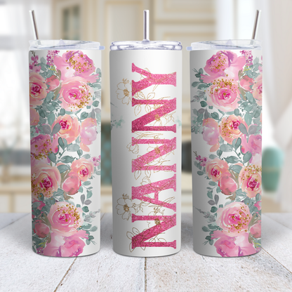 Personalized Mother’s Day & Grandma 20oz Stainless Steel Tumbler 💐💖