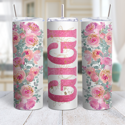 Personalized Mother’s Day & Grandma 20oz Stainless Steel Tumbler 💐💖