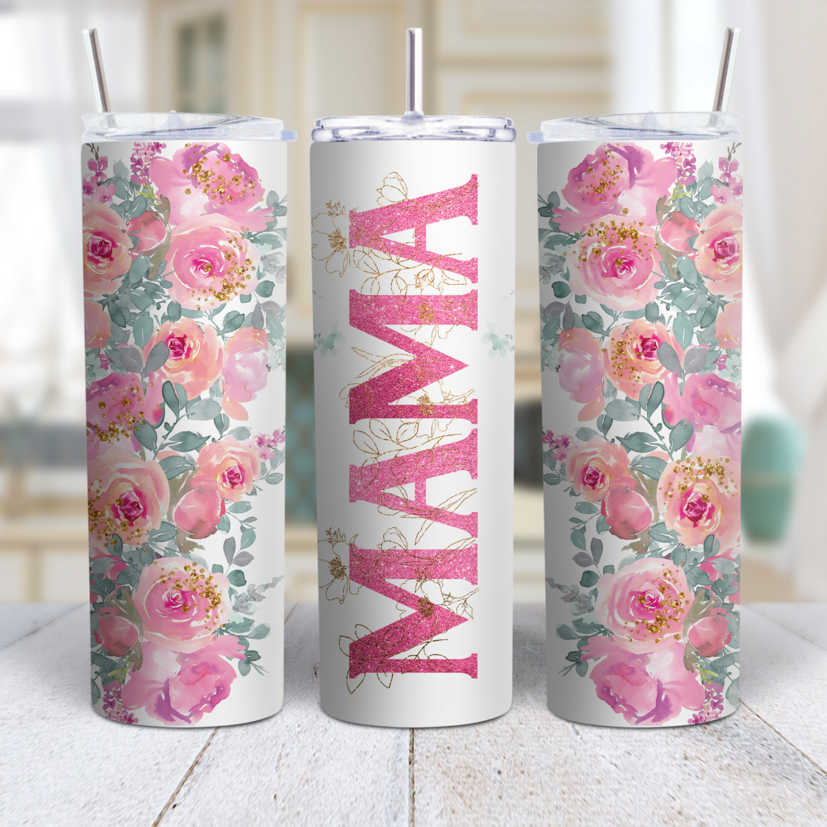 Personalized Mother’s Day & Grandma 20oz Stainless Steel Tumbler 💐💖