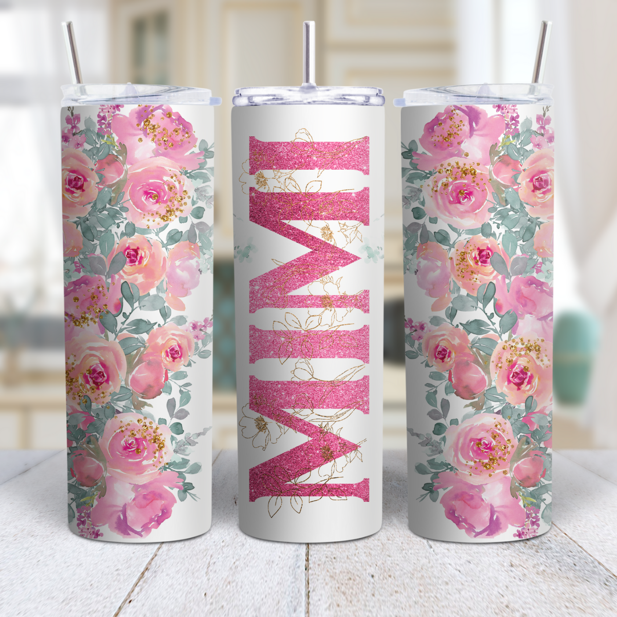 Personalized Mother’s Day & Grandma 20oz Stainless Steel Tumbler 💐💖